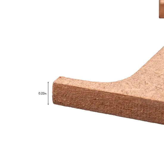 Little Birdie MDF Number 4" 1/Pkg-1 {5}