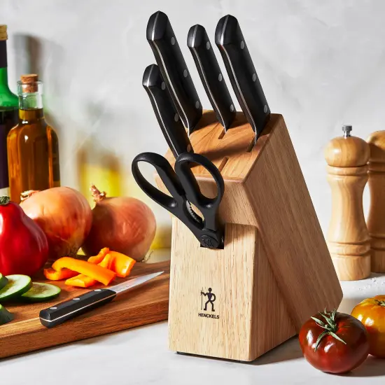 Henckels Dynamic 7-pc Knife Block Set {4}
