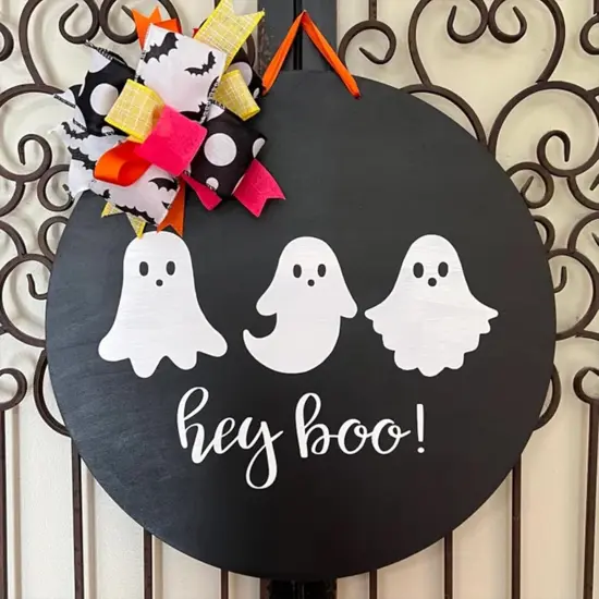 Ghost Halloween Stencils for Painting on Wood Shirts Holiday Cookie(45pcs 3in Ghost) {1}