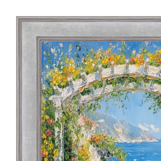 Modern Contemporary Silver Flat Picture Frame 12x24 frame {4}