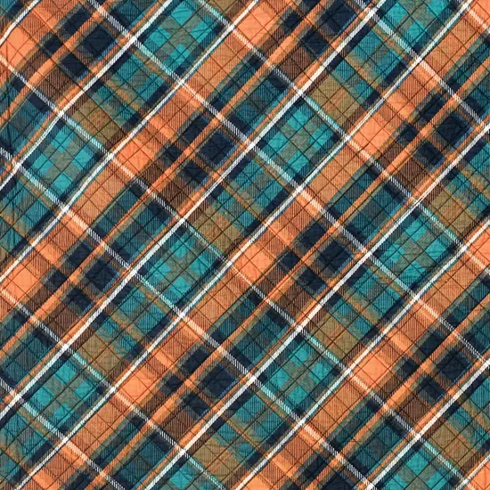 48" x 60" Troy Plaid Reversible Cotton Throw Blanket {4}