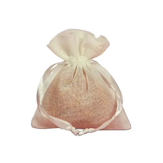 Eco-Friendly Muslin Bags 6" x 9" Reusable Pouches for Gifts {2}