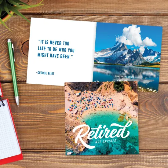 Retired Not Expired Hardcover Book {5}