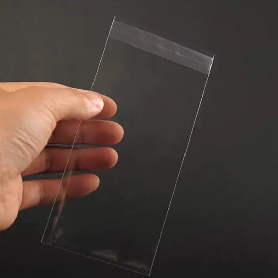 1.2 Mil Poly Lip & Tape Bags for Self-Seal 11 7/16'' x 14 1/4'' {1}