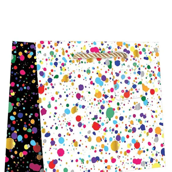 Patterned Gift Bags 10 X 5 X 12 1/2 Attractive Eco Packaging Solution {4}