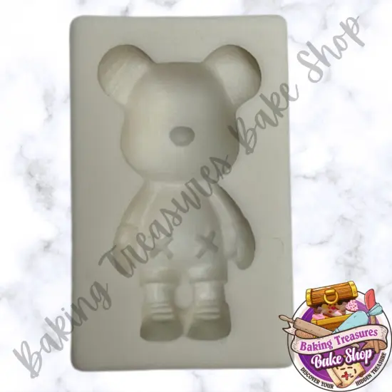DJ Bear Silicone mold {3}