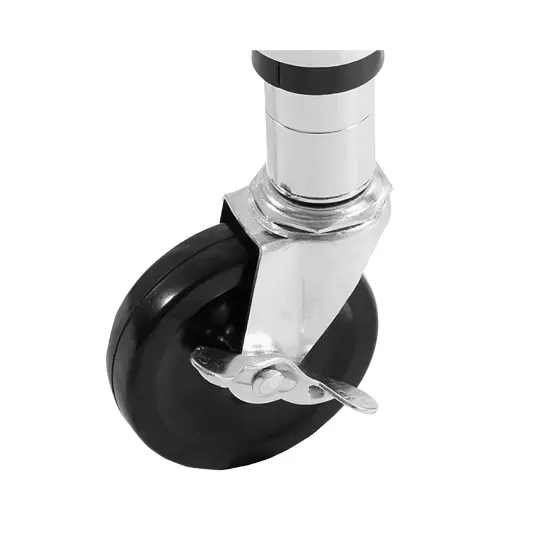 Seville Classics 3-Tier NSF Utility Cart, 35.9" W x 18" D x 32.2" H {5}