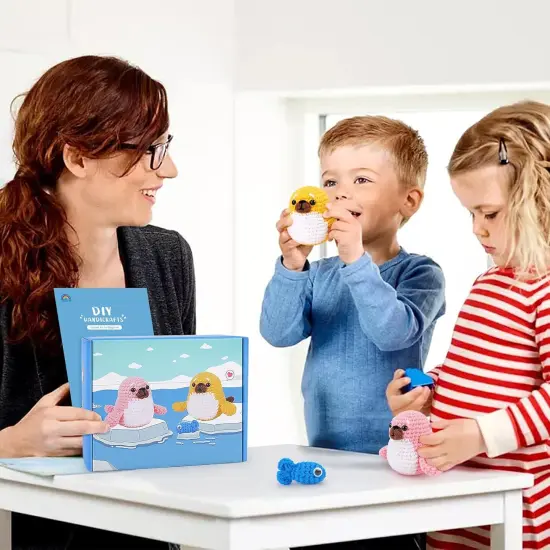 Crochet Kit for Beginners - Seal {4}