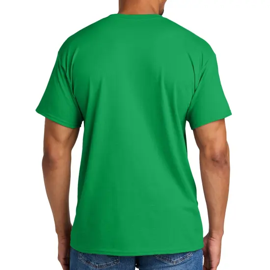 Gildan DryBlend T-Shirt, Adult Men Short Sleeve Arts and Crafts Shirt, Assorted Colors Tee Irish green {3}