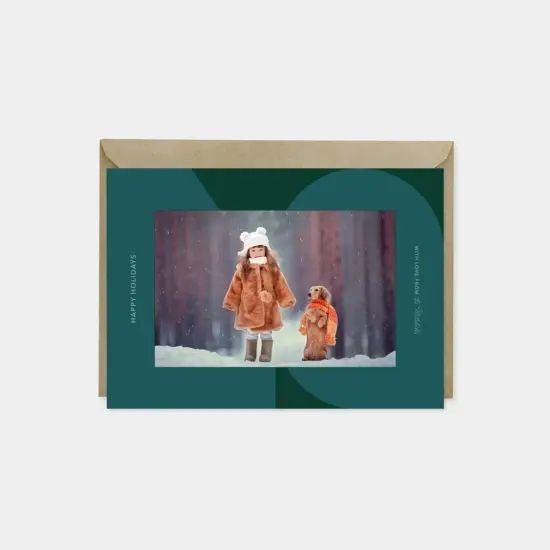 Big Geo Holiday Photo Card XI {1}