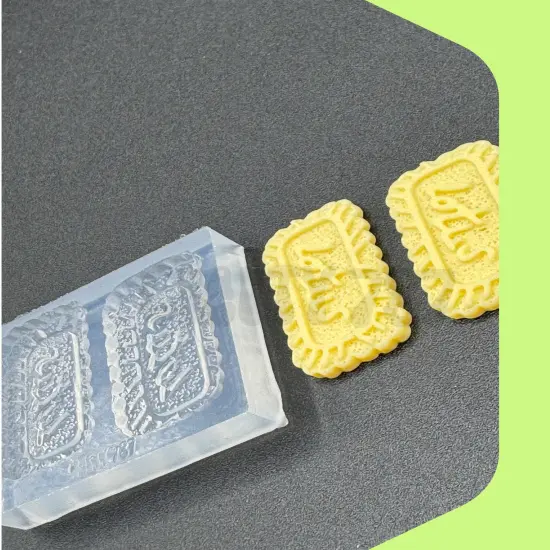 Cookie Lotus Silicone Mold(D14) {4}