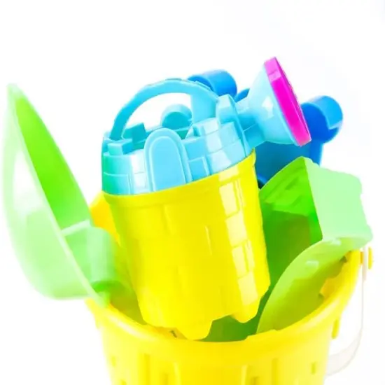 4E&rsquo;s Novelty 6 Pack Set Mini Watering Cans for Kids 4.5in, Summer Toys Perfect Beach Toys for toddlers and Kids, Flower Watering Can for Indoor & Outdoor Plants, Sand toys {5}