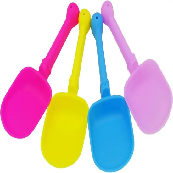 4E&rsquo;s Novelty 4 Sets Castle Beach Bucket & Shovel - Sand Castle Building Kit {3}