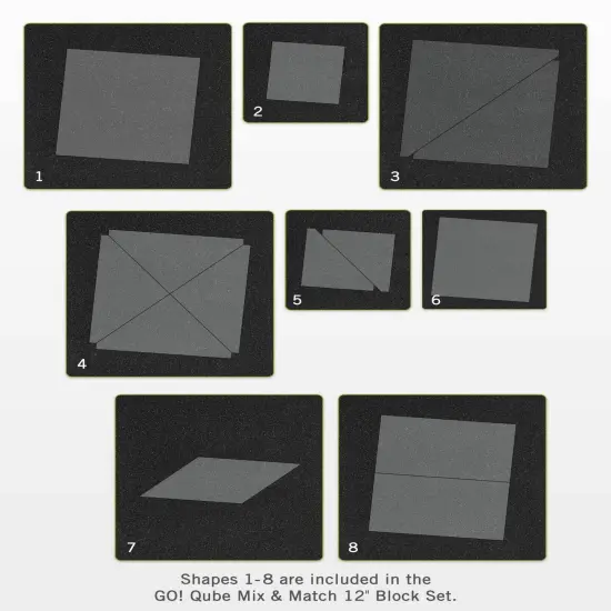 GO! Qube Mix & Match 12" Block {3}