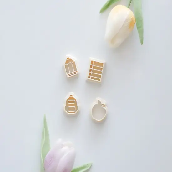 Mini School Essentials Clay Cutter Set {1}