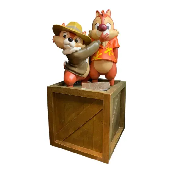 Disney Chip 'n Dale Master Craft Table Top Statue {1}