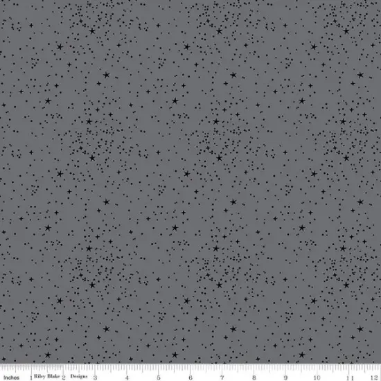 Stars in Gray (c16244-gray) | Blackout | Riley Blake Designs | Riley Blake {1}