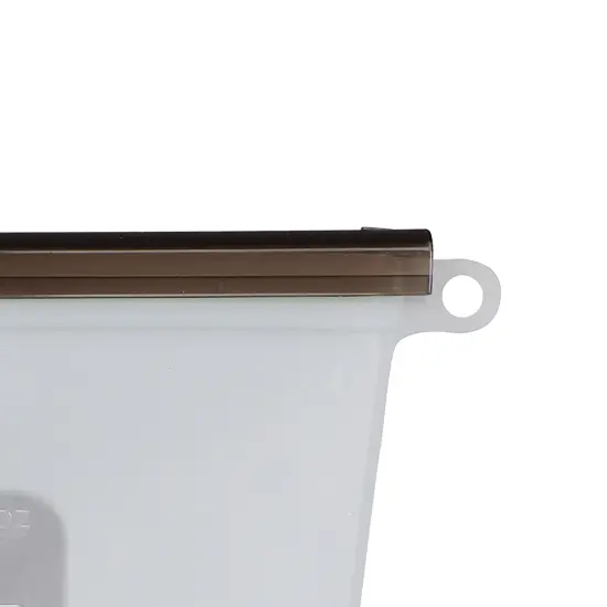 7Penn Silicone Food Storage Bag 500mL and 1000mL - 2pk Clear Reusable Food Bags {4}