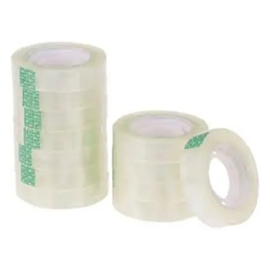 Clear Cellophane Tape 3/4" x 36 yd with 1" Core {3}