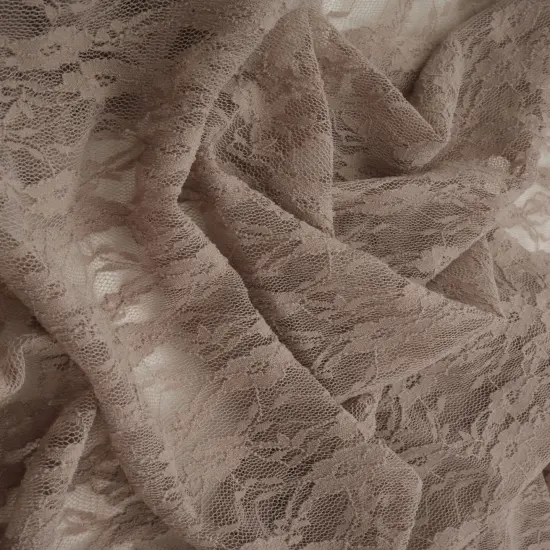 1 Yard Stretch Lace Fabric, 58/60&Prime; Wide Nylon Spandex Blend SAGE {4}