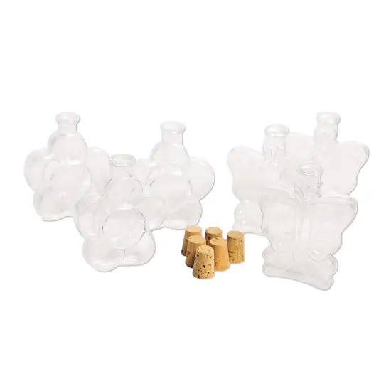 Flower and Butterfly Sand Art Bottle Assortment (Pack of 6) {1}