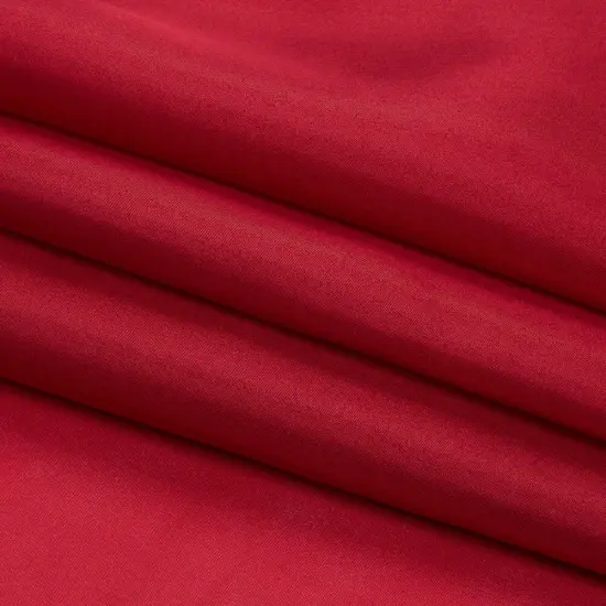 1 Yard Luxurious Tango Red Silk Habotai Lightweight China Silk Fabric 44 Inches Width {4}