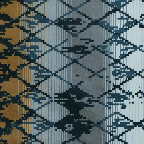 Sombrero Velvet Upholstery & Drapery Fabric Asphalt {5}