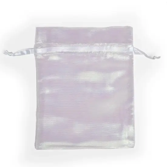 Elegant Iridescent Fabric Pouch 5" x 6 1/2" {4}