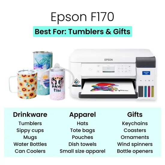 Epson&reg; F170 Sublimation Starter Kit {4}