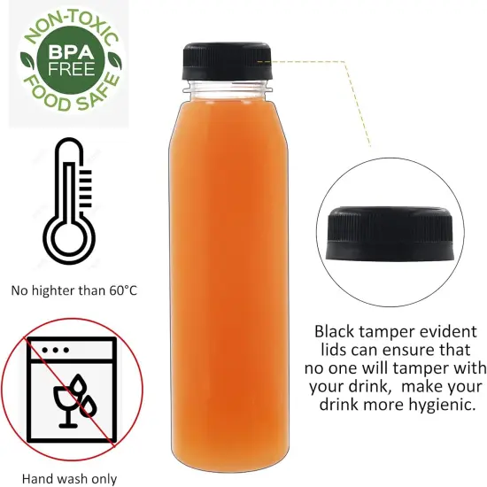 30 Pack 12 oz Empty Plastic Juice Bottles {2}