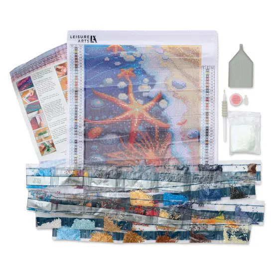 Leisure Arts Diamond Painting Kit - Shoreline {1}