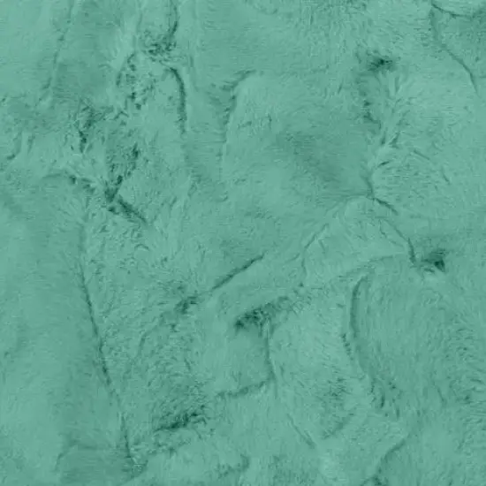 Green Spearmint Luxe Cuddle Mirage 80" Fabric per yard {1}