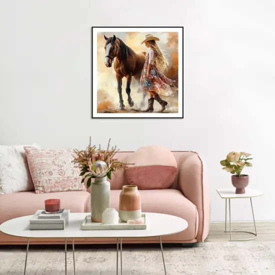 Large 5D DIY Sunset Diamond Painting Kits for Adults {2}