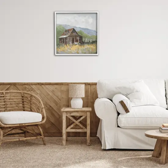 Stupell Industries Rustic Rural Lodge Framed Giclee Wall Art Design by Jacob Q {2}