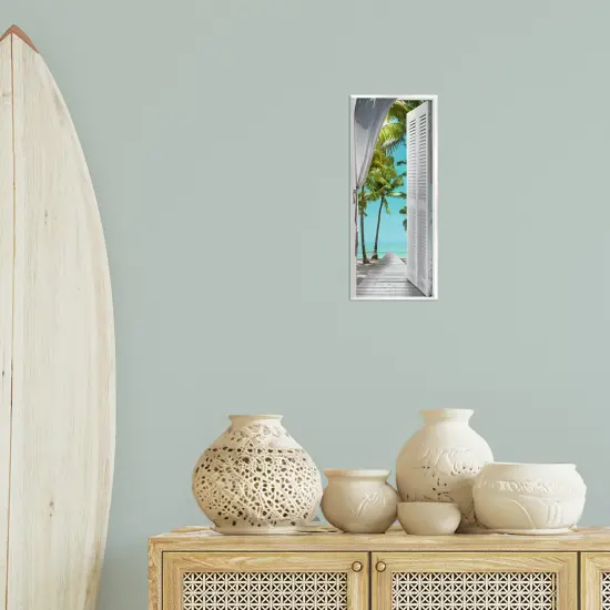 Stupell Industries Tropical Beach Villa View Wall Plaque Art Design by Reinders {2}
