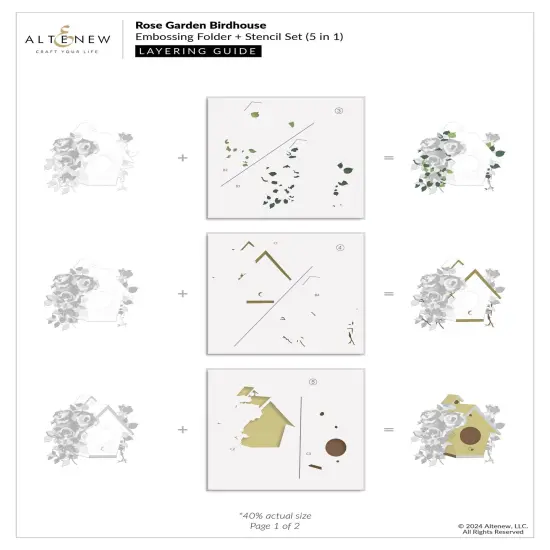 Rose Garden Birdhouse {5}