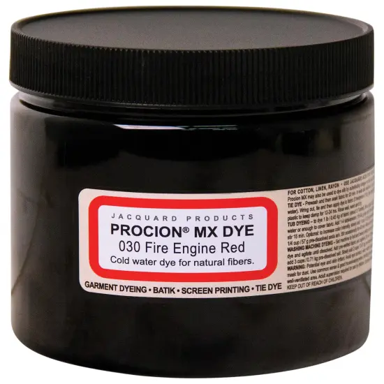Jacquard Procion MX Dye 8oz-Fire Engine Red {1}