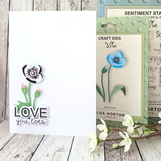 Lisa Horton Crafts Layering Dies-Anemone {4}