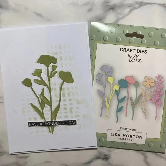 Lisa Horton Crafts Dies-Wildflowers {5}