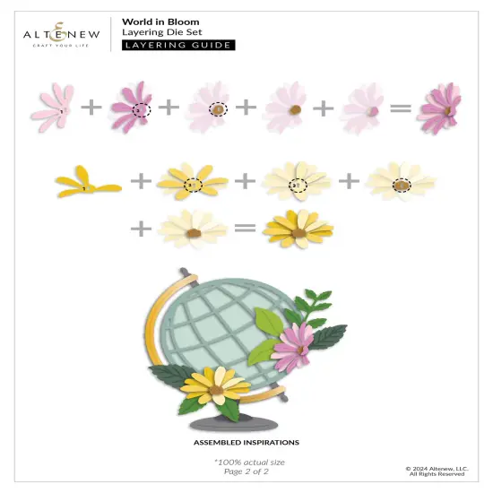 World in Bloom Layering Die Set {4}