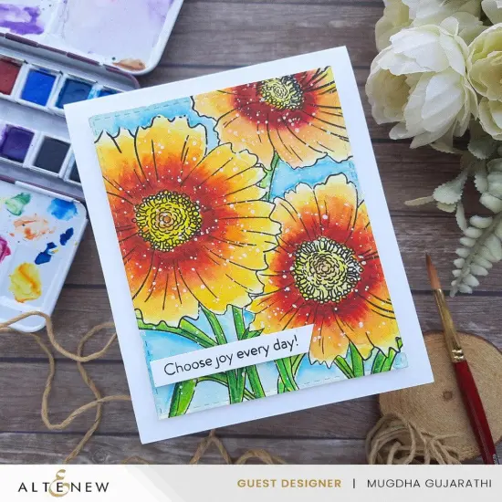 Build-A-Garden: Cheerful Coreopses Add-on Die Set {5}