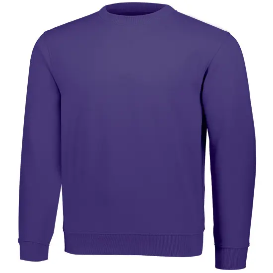 Augusta Sportswear&reg; Adult Fleece Crewneck Sweatshirt PURPLE {1}