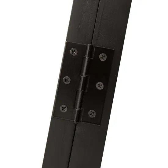 HBCY Creations Jersey Display Case - Solid Wood with UV Treated Acrylic Window - Anti-Theft Lock with 2 Keys - For All Types of Jerseys Black {3}