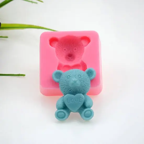 Food Grade Silicone Bear Mold for Homemade Chocolates and Candy Treats {5}