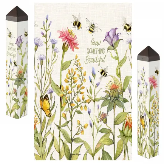 Bee Spring Art Pole 20 Inches Tall {1}