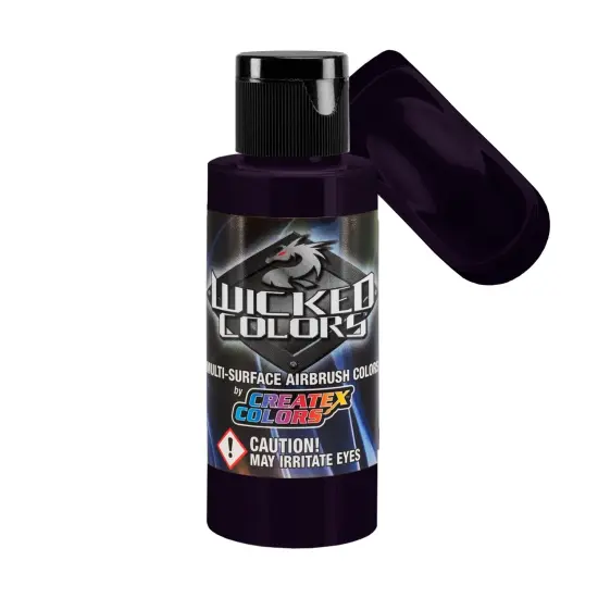 Red Violet - Wicked Detail Semi Opaque Colors Airbrush Paint, Matte Finish, 2 oz. {1}