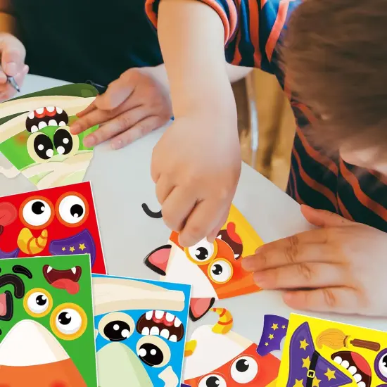 Halloween Crafts for Kids Candy Corn Magnet Foam {4}