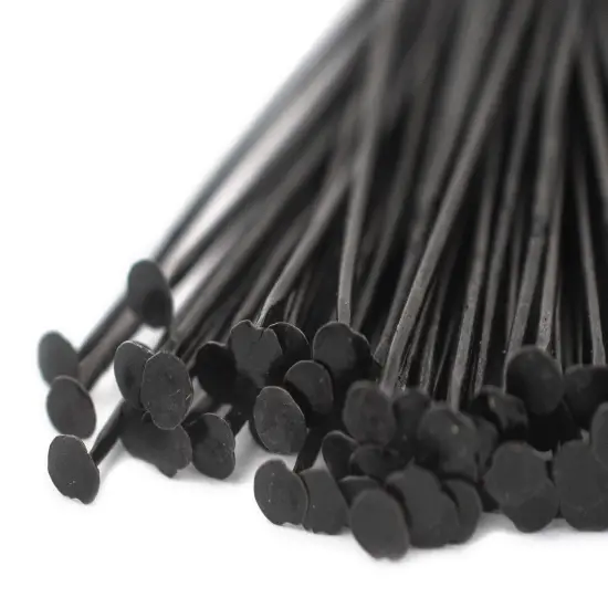 The Bead Chest Midnight Brass 21 Gauge 1.5 Inch Head Pins (Approx 100 pieces) {1}