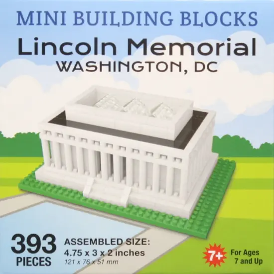 Mini Building Blocks - Lincoln Memorial {1}