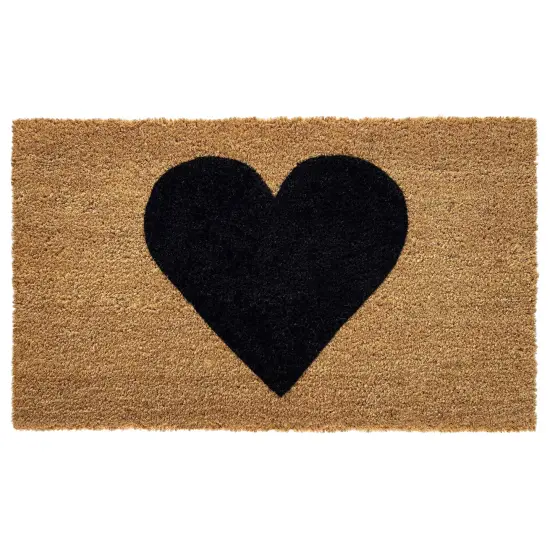 Heart Doormat Grey {5}
